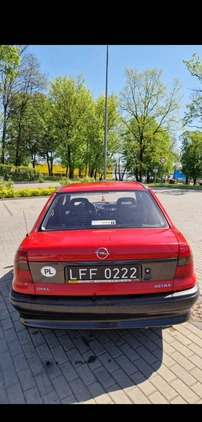 Opel Astra cena 5000 przebieg: 70295, rok produkcji 1998 z Łódź małe 121